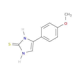 2H-Imidazole-2-thione, 1,3-dihydro-4-(4-methoxyphenyl)-