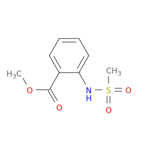 Benzoic acid, 2-[(methylsulfonyl)amino]-, methyl ester