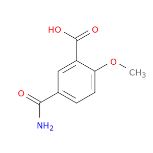 Benzoic acid, 5-(aminocarbonyl)-2-methoxy-