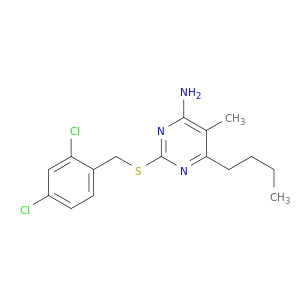n-butyl-2-[(2,4-dichlorobenzyl)sulfanyl]-5-methylpyrimidin-4-amine
