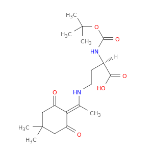 (2R)-4-[[1-(4,4-二甲基-2,6-二氧代环己基亚基)乙基]氨基]-2-[[叔丁氧羰基]氨基]丁酸