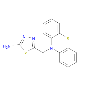 1,3,4-Thiadiazol-2-amine, 5-(10H-phenothiazin-10-ylmethyl)-