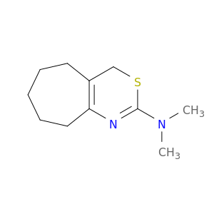 Cyclohepta[d][1,3]thiazin-2-amine, 4,5,6,7,8,9-hexahydro-N,N-dimethyl-