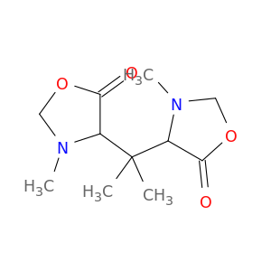 3-methyl-4-[2-(3-methyl-5-oxo-4H-oxazol-4-yl)propan-2-yl]-4H-oxazol-5-one
