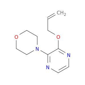 Morpholine, 4-[3-(2-propenyloxy)pyrazinyl]-