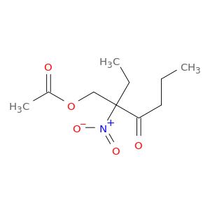 4-Heptanone, 3-[(acetyloxy)methyl]-3-nitro-