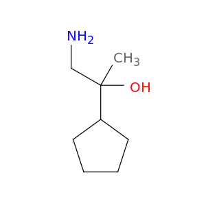 1-amino-2-cyclopentylpropan-2-ol