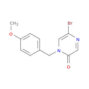 2(1H)-Pyrazinone, 5-bromo-1-[(4-methoxyphenyl)methyl]-