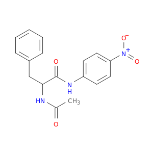 α-(乙酰氨基)-N-(4-硝基苯基)苯丙胺酰胺