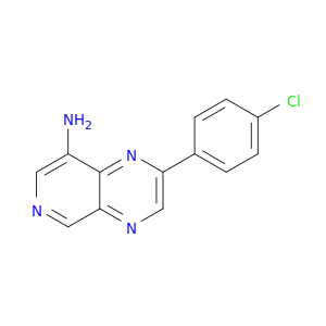 Pyrido[3,4-b]pyrazin-8-amine,2-(4-chlorophenyl)-