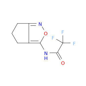 Acetamide, N-(5,6-dihydro-4H-cyclopent[c]isoxazol-3-yl)-2,2,2-trifluoro-