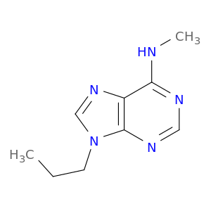 9H-Purin-6-amine, N-methyl-9-propyl-