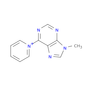 Pyridinium, 1-(9-methyl-9H-purin-6-yl)-