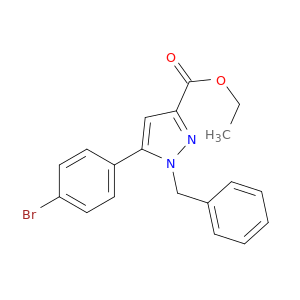 Ethyl 1-benzyl-5-(4-bromophenyl)-1H-pyrazole-3-carboxylate