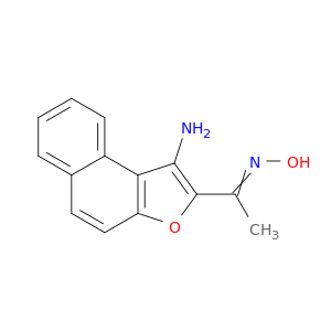 Ethanone, 1-(1-aminonaphtho[2,1-b]furan-2-yl)-, oxime