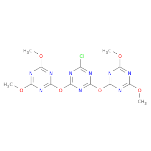 1,3,5-Triazine, 2-chloro-4,6-bis[(4,6-dimethoxy-1,3,5-triazin-2-yl)oxy]-