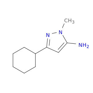 3-cyclohexyl-1-methyl-1H-pyrazol-5-amine