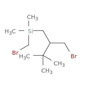 Silane, (bromomethyl)[2-(bromomethyl)-3,3-dimethylbutyl]dimethyl-