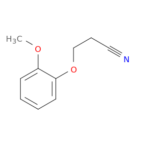 Propanenitrile, 3-(2-methoxyphenoxy)-