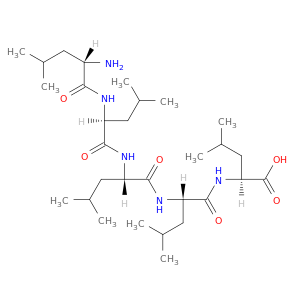 L-Leucine, L-leucyl-L-leucyl-L-leucyl-L-leucyl-