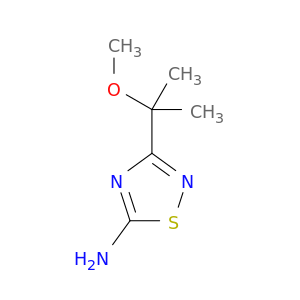 3-(2-methoxypropan-2-yl)-1,2,4-thiadiazol-5-amine