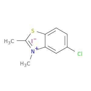 Benzothiazolium, 5-chloro-2,3-dimethyl-, iodide