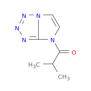 4H-Imidazo[1,2-d]tetrazole, 4-(2-methyl-1-oxopropyl)-