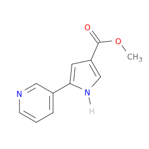 1H-Pyrrole-3-carboxylic acid, 5-(3-pyridinyl)-, methyl ester