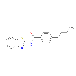 Benzamide, N-2-benzothiazolyl-4-butyl-