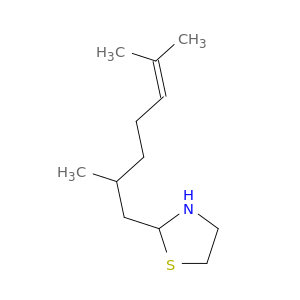Thiazolidine,2-(2,6-dimethyl-5-hepten-1-yl)-