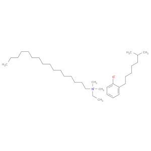 Ethylhexadecyldimethylammonium isooctylphenolate