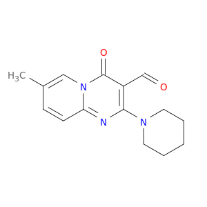 7-Methyl-4-oxo-2-(piperidin-1-yl)-4H-pyrido[1,2-a]pyrimidine-3-carbaldehyde