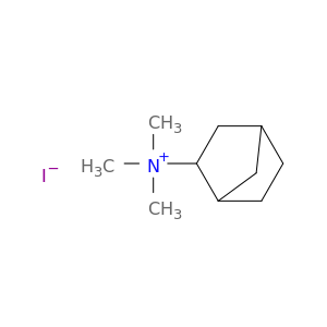 Bicyclo[2.2.1]heptan-2-aminium, N,N,N-trimethyl-, iodide