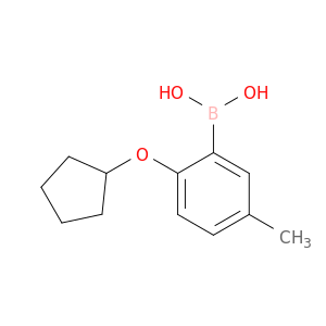 2-(环戊氧基)-5-甲基苯基]硼酸