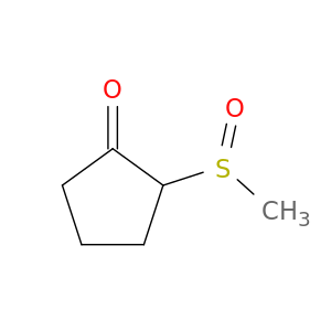 Cyclopentanone, 2-(methylsulfinyl)-