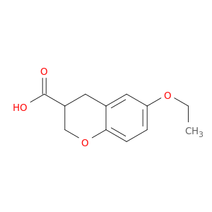 6-ethoxy-3,4-dihydro-2H-1-benzopyran-3-carboxylic Acid