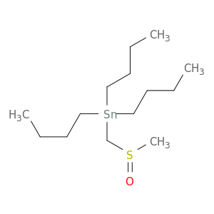 Stannane, tributyl[(methylsulfinyl)methyl]-