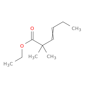 3-Hexenoic acid, 2,2-dimethyl-, ethyl ester