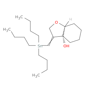 3a(4H)-Benzofuranol, hexahydro-3-[(tributylstannyl)methylene]-, cis-