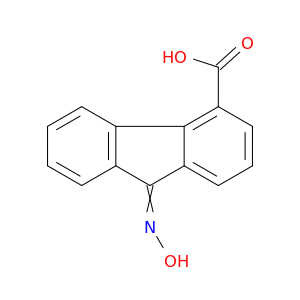 9H-Fluorene-4-carboxylicacid, 9-(hydroxyimino)-