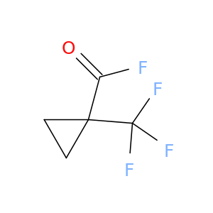 Cyclopropanecarbonylfluoride, 1-(trifluoromethyl)-