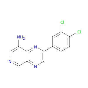 Pyrido[3,4-b]pyrazin-8-amine,2-(3,4-dichlorophenyl)-