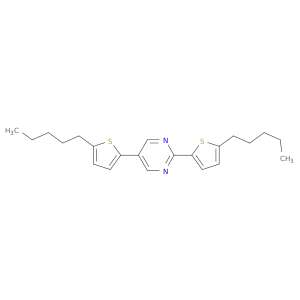 Pyrimidine, 2,5-bis(5-pentyl-2-thienyl)-