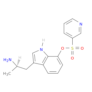 3-Pyridinesulfonic acid, 3-[(2R)-2-aminopropyl]-1H-indol-7-yl ester