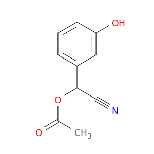 (3-Hydroxymandelonitrile)acetate