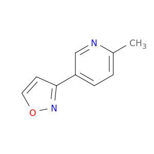 Pyridine, 5-(3-isoxazolyl)-2-methyl-