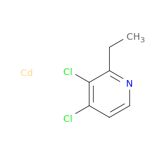 Cadmium, dichloro(2-ethylpyridine)-