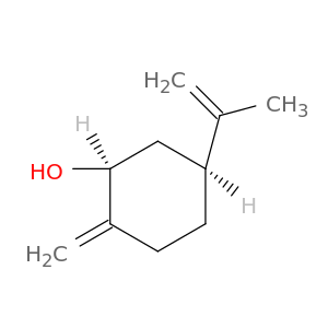 Cyclohexanol, 2-methylene-5-(1-methylethenyl)-, cis-