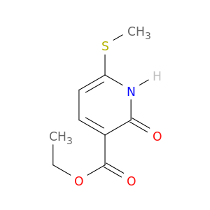 3-Pyridinecarboxylic acid, 1,2-dihydro-6-(methylthio)-2-oxo-, ethyl ester