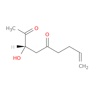 8-Nonene-2,5-dione, 3-hydroxy-, (S)-